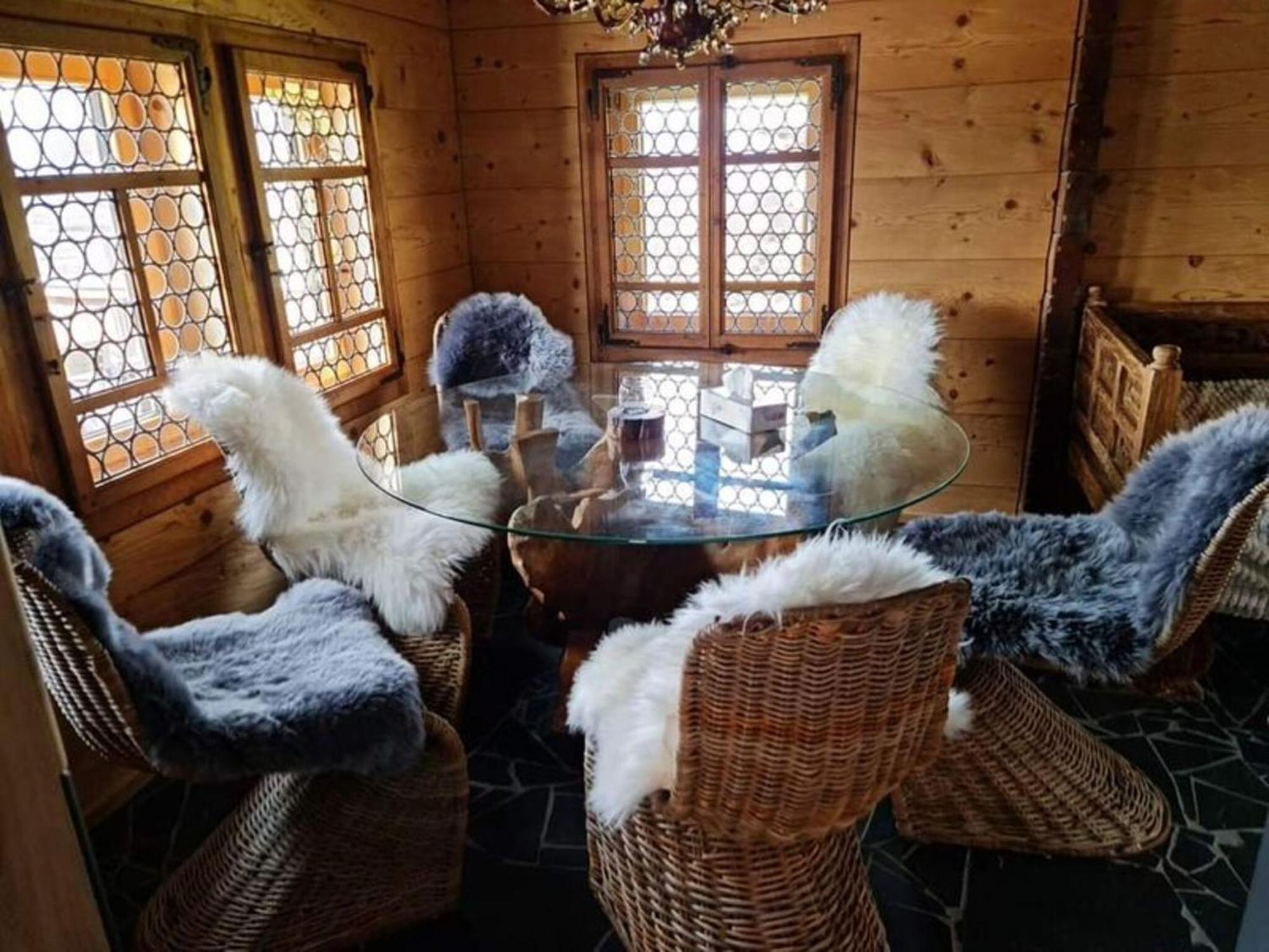 Chalet With View Of The Mountains And The Thun Lake Sigriswil Ngoại thất bức ảnh
