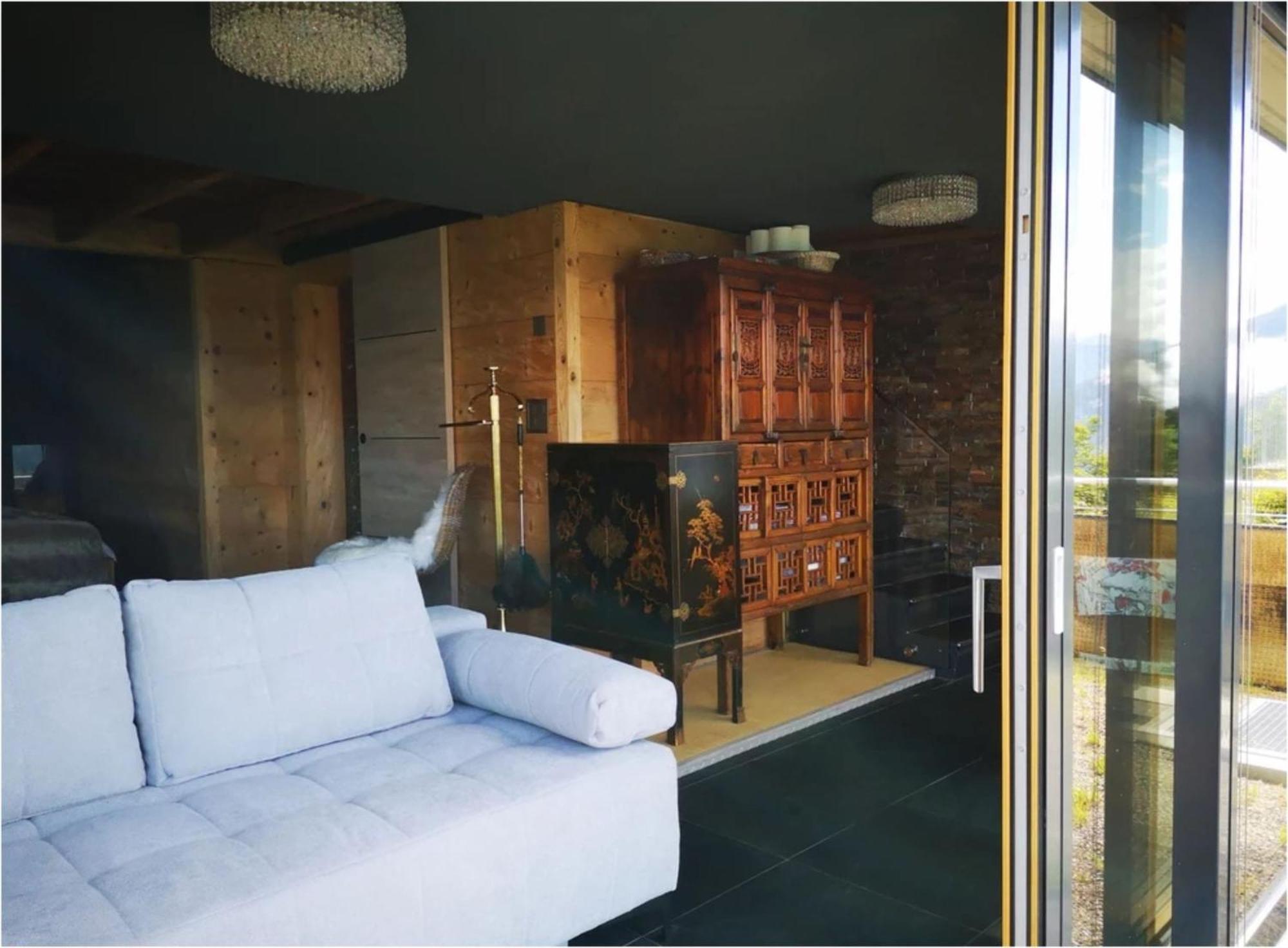 Chalet With View Of The Mountains And The Thun Lake Sigriswil Ngoại thất bức ảnh